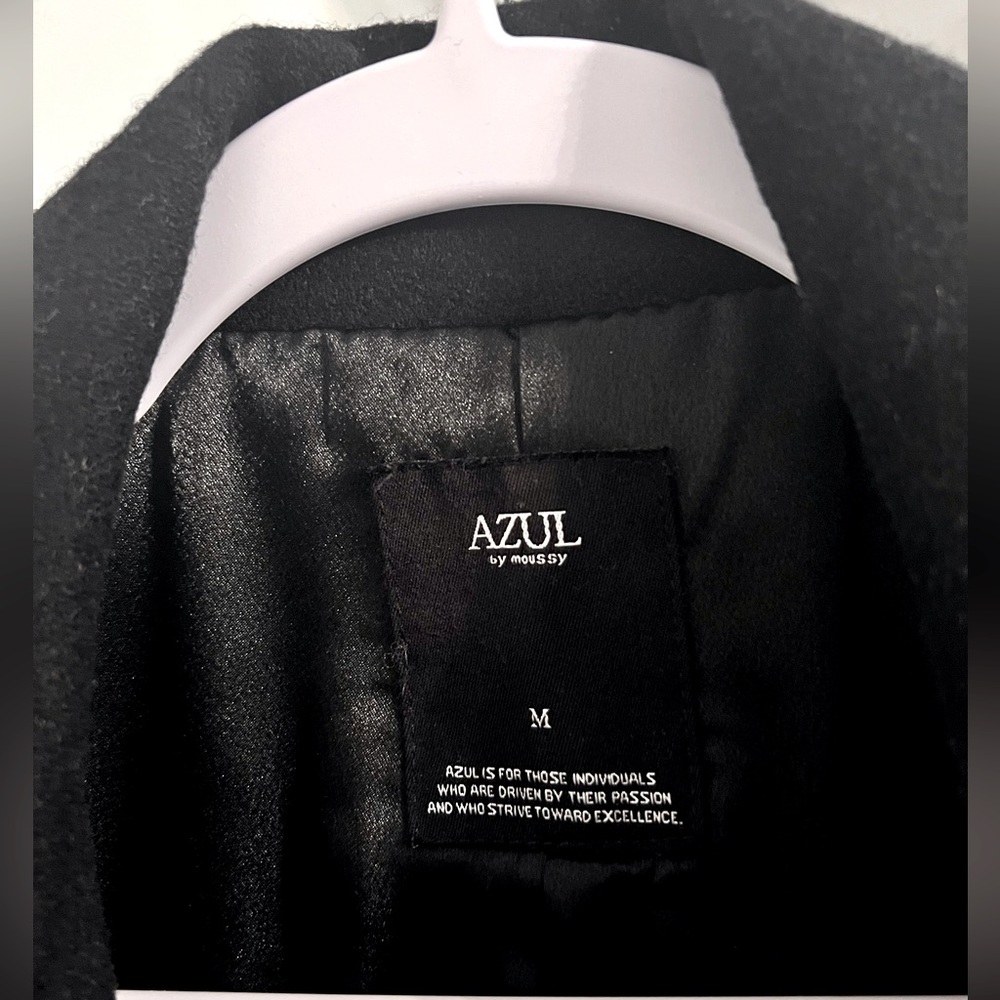 AZUL By: MOUSSY. Doubled Breasted Wool Blazer/Jacket.